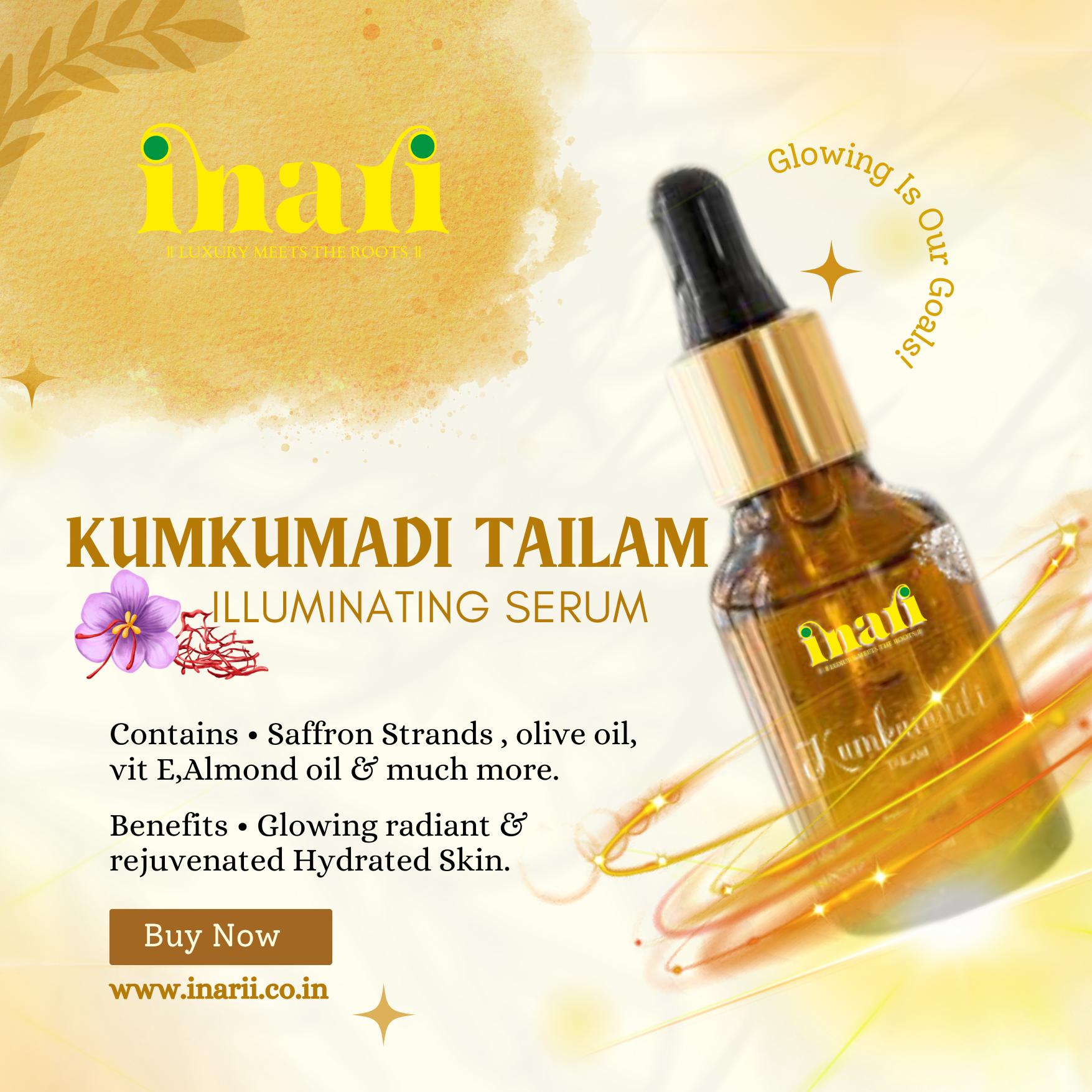 INARI™ KUMKUMADI TAILAM  ⁠Radiance ReDefined 30ML